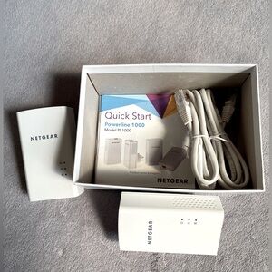 NETGEAR Powerline 1000 Mbps, 1 Gigabit Port (PL1000)